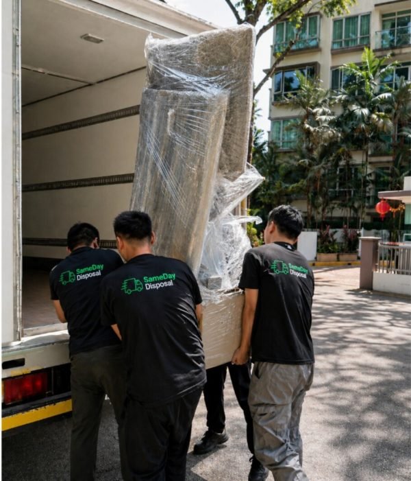 Team truck 2 - SameDay Disposal Singapore